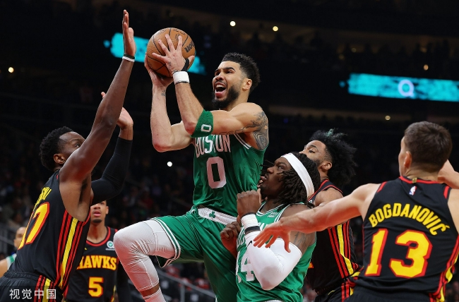  塔图姆绝杀失败，老鹰加时力克凯尔特人  