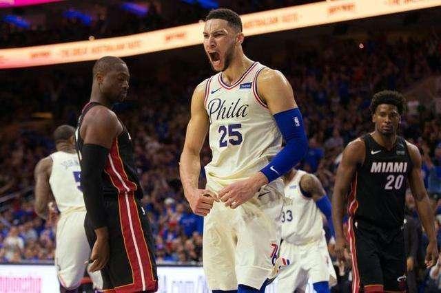  巴特勒准三双热火加时苦战险胜76人保留争六希望